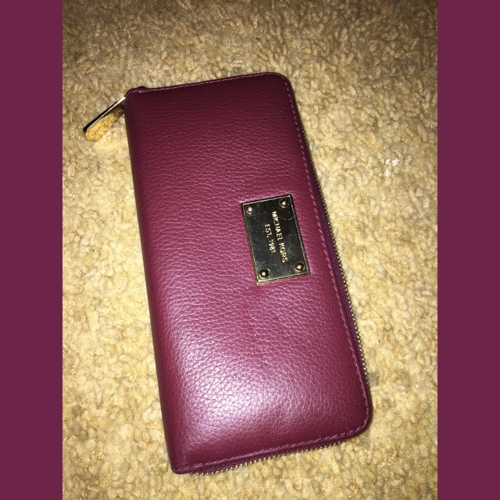 Michael Kors checkbook wallet